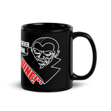 Dracula - I Never Drink Wine Black Glossy Mug