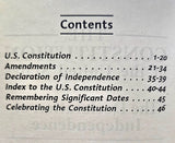 Autographed Pocket Constitution
