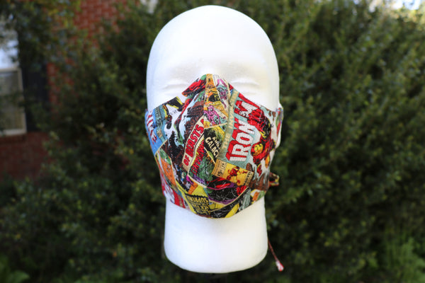 Marvel Superheroes Face Mask