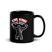 King Kong - 8th Wonder of the World Black Glossy Mug