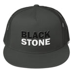Blackstone 3D Puff Charcoal Gray Mesh Snapback